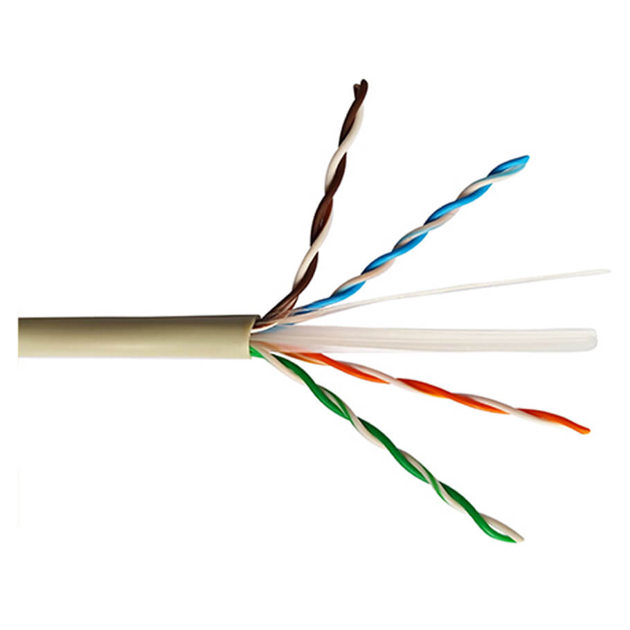 Cáp LAN VCOM CAT6 UTP vỏ PVC thùng 305m (L623023)